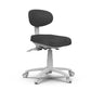 Med-Resource 945 Deluxe Medical Stool with Backrest