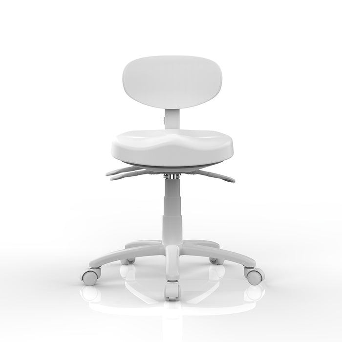 Med-Resource 945 Deluxe Medical Stool with Backrest