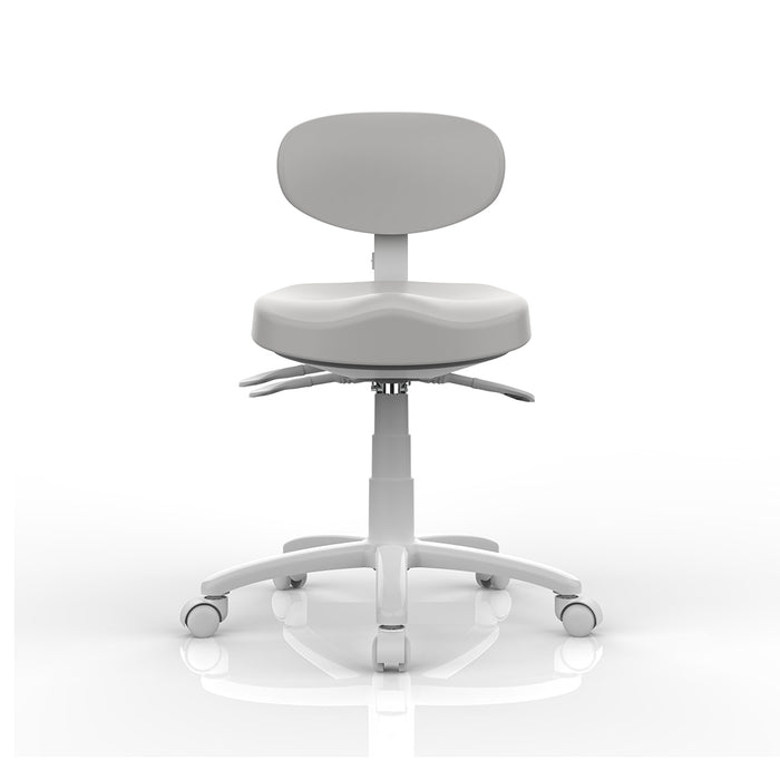 Med-Resource 945 Deluxe Medical Stool with Backrest