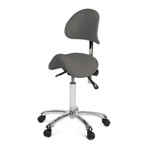 Med-Resource 935 Saddle Stool with Backrest